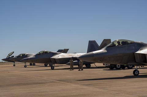 RAAF F-35s and USAF F-22s