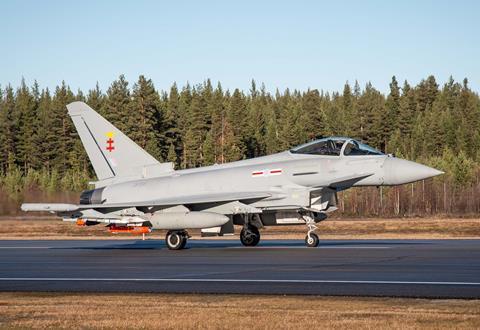 Eurofighter Typhoon with Spear 3