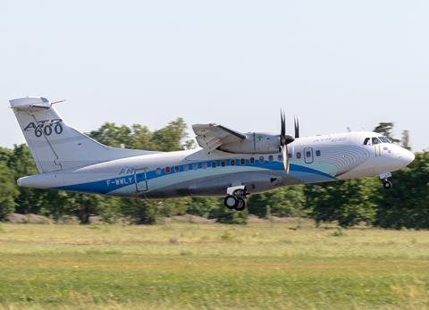 STOL ATR 42 first flight-c-ATR