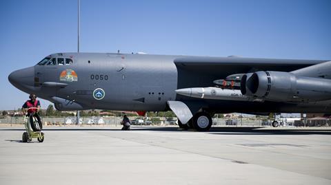 B-52H ARRW missile