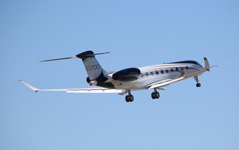 Gulfstream G700 first flight 2