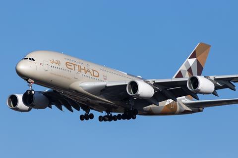 Etihad A380