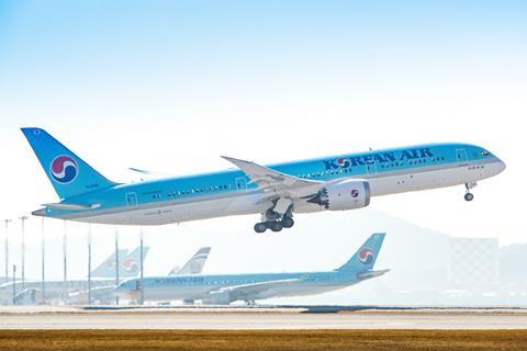 Korean Air's Boeing 787-9