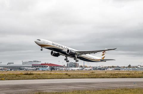 STARLUX Airlines A330neo B-58301