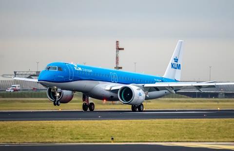 KLM Cityhopper E195-E2