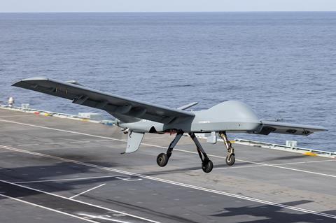 Mojave over Prince of Wales deck