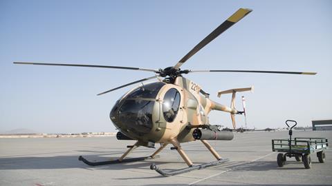 Afghan air force MD530