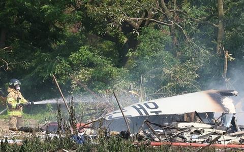 Korea P-3 Crash