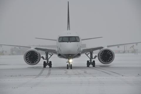 An Air Canada Airbus A220-300