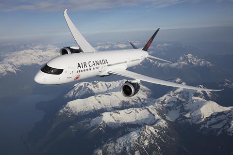 Air Canada B787-9-Rockies