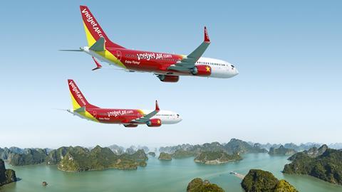 Vietjet B737 MAXs