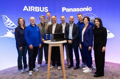 Panasonic Airbus partnership