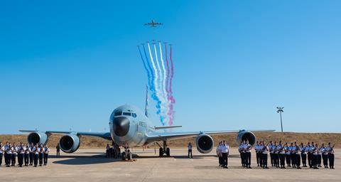 C-135RG flypast