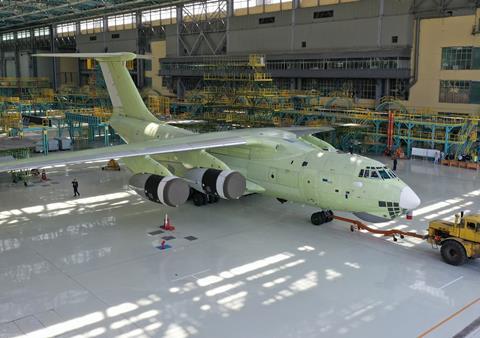 Il-76 automated line-c-United Aircraft