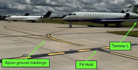 Global 6000 incident wide-c-AAIB