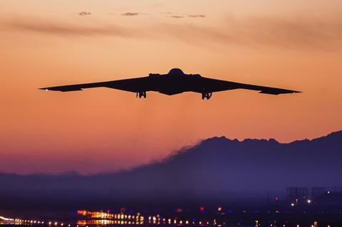 B-2 takeoff