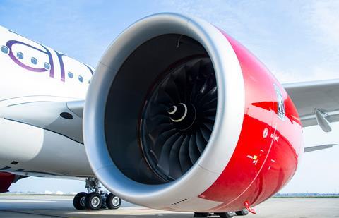 A330-900 Virgin Atlantic Airways Rolls Royce Trent 7000 engine