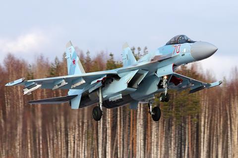 Russian air force Su-35