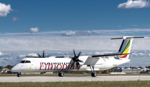 De Havilland Canada Dash 8-400 Ethiopian Airlines