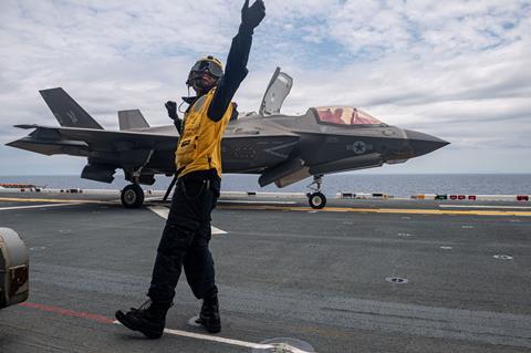 F-35B USS America