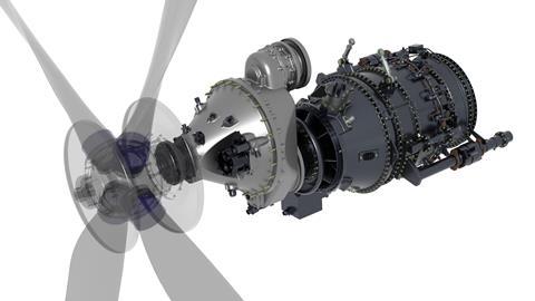 Hanwha Turboprop engine