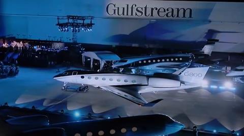 G800 rollout Gulfstream