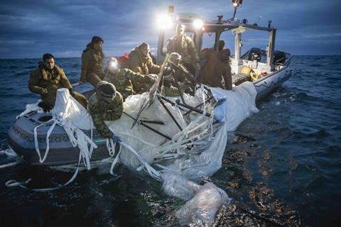 Balloon recovery_US NAvy