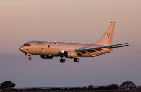 9th RAF P-8A Poseidon