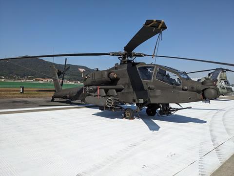 Korea Army AH-64E Apache