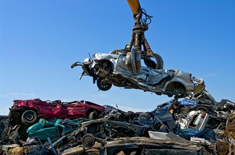 Car junkyard