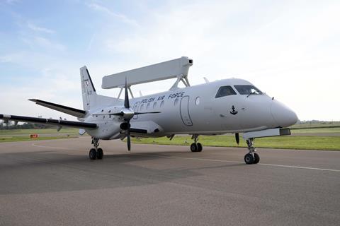 Polish Saab 340 AEW