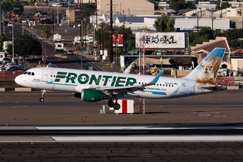 Frontier A320 -c- Robin Guess Shutterstock
