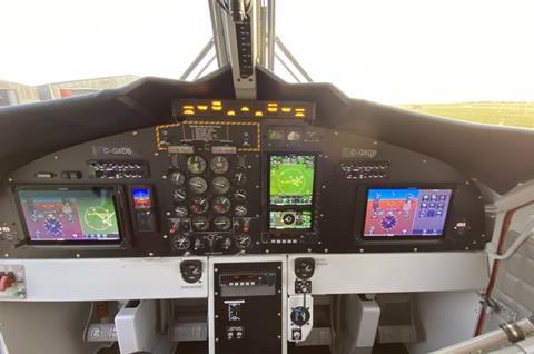 DHC-6 rebuild cockpit-c-Skybus