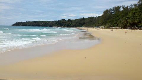 Phuket's Surin Beach in September 2010