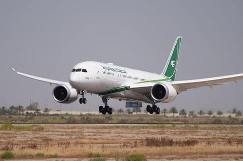 Iraqi first 787-c-Iraqi Airways