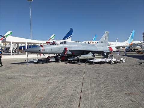 JF-17 Block III Pakistan Chengdu Dubai 2023