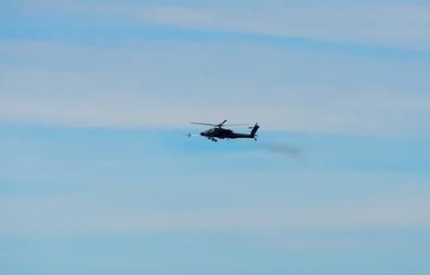 US Army Apache launches Spike