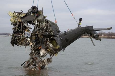 UH-60L wreckage-c-NTSB via FBI