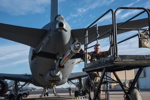 Boeing KC-46A Pegasus acceptance inspection at McC