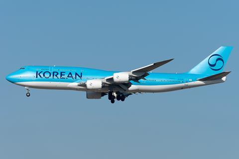 Korean Air 748 cr Parkdolly