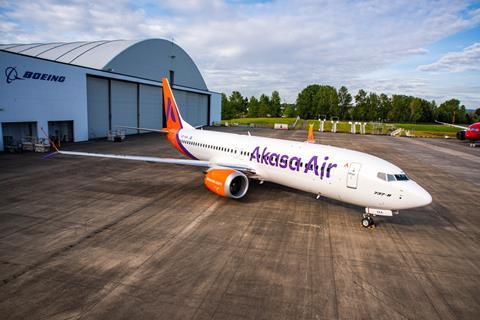 Akasa Air 737-8 c Akasa