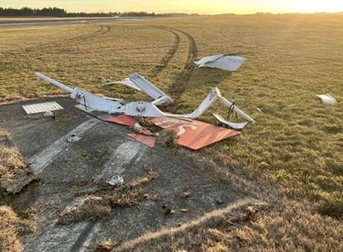 Jetstar incident sign damage-c-TAIC