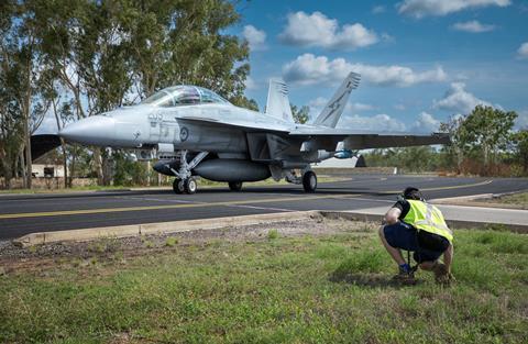 RAAF Super Hornet Boeing