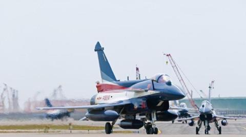 Chengdu J-10C August 1st