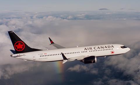 Air canada outlet 737 max 8