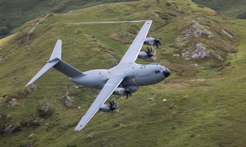 RAF A400M low level