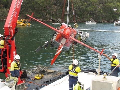 Sydney Seaplanes DHC-2 recovery