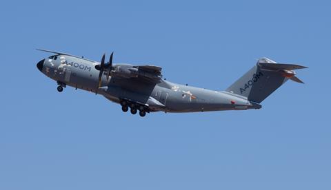 A400M SAF debut