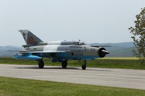 Romania MiG-21-c-Romanian defence ministry