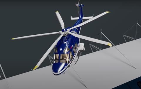 Leicester City AW169 crash animation-c-AAIB